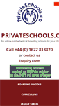 Mobile Screenshot of privateschools.co